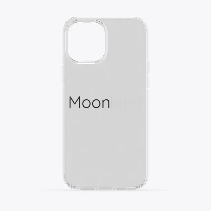 Simple Clear Moonlight Phone Case